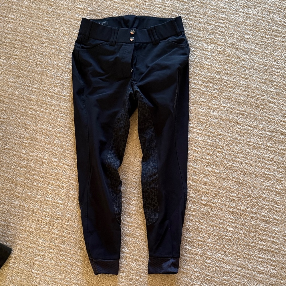 Ariat Tri Factor Pro Series Women's Full Sear Black Riding Breeches